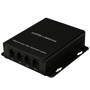 1 Par de Convertidores de Fibra Óptica para Teléfono de 4 Canales - Product Image 4