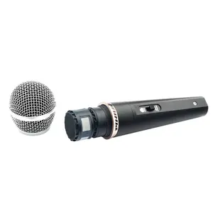 Портативный профессиональный xlr караоке-Поющий Проводной динамический микрофон для сценического выступления микрофоны ручной для пения