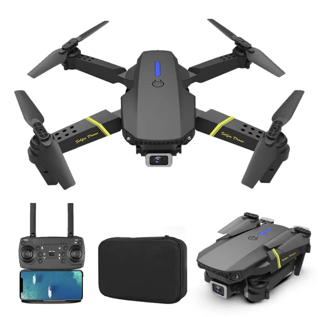 GD89-1 Foldable Beginner RC WIFI Drone with 4K Camera GPS Remote Control Plastic Material