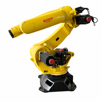 Bras de robot industriel à 6 axes avec moteur PLC, capacité de charge de 210 kg, portée de 2700 mm, haute précision pour la manutention de matériaux lourds et l'automatisation