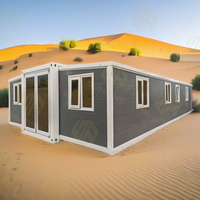 Villa Conteneur Luxe Préfabriquée 67m² Maison Modulaire en Bois Tiny House Maison Préfabriquée Maison en Acier Bâtiment Pliable