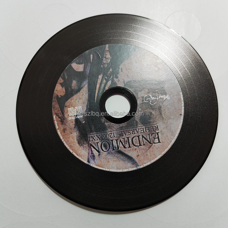 Пользовательская дисковая печать музыка винил CD Репликация диска репликация в картонном бумажнике