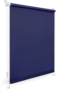 Adjustable Mini Roller Blinds for <strong>Windows</strong>, Side Pull Blind,Installation Without Drilling Using the Supplied Clamp Brackets - Product Image 6