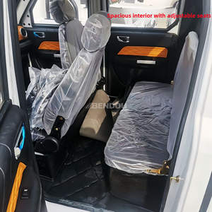 Camionnette électrique à double cabine, 4 roues, basse vitesse, 4 places, pour usage agricole, fournie par l'usine - Product Image 5