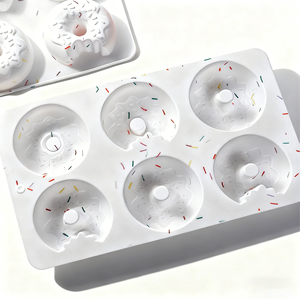 <span class=keywords><strong>Molde</strong></span> <span class=keywords><strong>de</strong></span> Silicona Redondo <span class=keywords><strong>de</strong></span> 6 Cavidades para Hacer Velas, Jabón, Pudín, Pasteles y Postres, Nuevo - Product Image 6