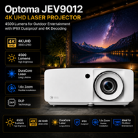 Projecteur laser Optoma JEV9012 4K UHD 4500 lumens pour événements avec poignée portable et prise en charge HDR