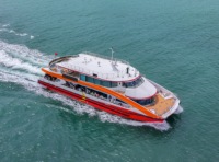 Grandsea AL-3700, longueur 121 pieds, catamaran en aluminium, 340 places, bateau de croisière, ferry pour passagers, à vendre