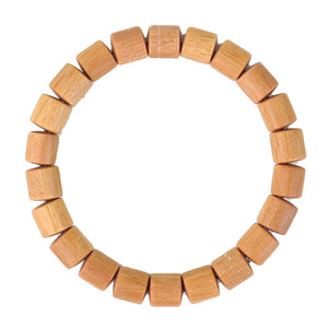 Nueva Pulsera de Sándalo con Cuentas de Barril de 8mm, Hilo Único, Cuentas de Oración de Madera, Estilo Retro Chino Unisex - Product Image 5
