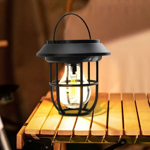 Lampes solaires rétro pour jardin, éclairage paysager LED, détecteur de mouvement, lampe de chemin, lampe de camping - Product Image 6