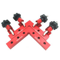 Abrazadera de fijación de posición angular de 90 grados, herramientas de mano básicas para carpintería, bricolaje, para el hogar, kits de herramientas para principiantes