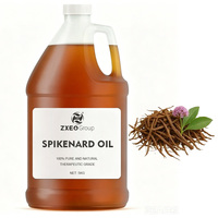 Huile essentielle de Spikenard certifiée ISO en gros, prix de gros, 100% pure, naturelle et biologique, en stock