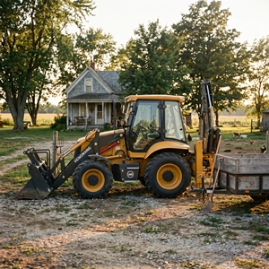 Chargeuse-pelleteuse, chargeuse-pelleteuse chinoise, <span class=keywords><strong>mini</strong></span>-tracteur à petites roues 4x4, excavatrice, pelle, chargeuse-pelleteuse à <span class=keywords><strong>vendre</strong></span> - Product Image 1