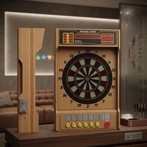 Personalized Dartboard Design Bespoke <b>Electronic</b> Dartboard Commercial 4 <b>Games</b> 100 Spare Tips - Product Image 1