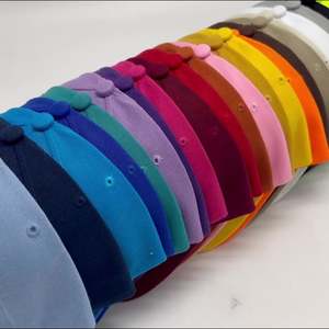 Gran oferta, gorras de béisbol Unisex deportivas de tamaño ajustable, sombreros con logotipo bordado personalizado de alta calidad para niños y adultos, 100% de algodón - Product Image 2