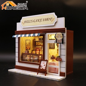 Small House ไม้คู่มือประกอบหน้าแรกตกแต่งอพาร์ทเม้นท์วันเกิดของขวัญ - Product Image 3