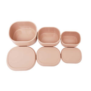 Silicone Fresh-Keeping <b>Box</b> Food Grade Lunch <b>Box</b> Refrigerator Microwave Oven Heating With Lid Fruit Bento <b>Box</b> - Product Image 6