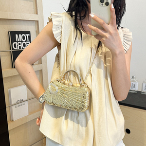 Sac à main de soirée élégant et chic JIANUO avec paillettes, motif multicolore bonbon pour les occasions élégantes - Product Image 4