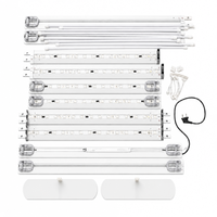 Boîte à lumière LED SEG portable, installation sans outil, légère, présentoir pour salon professionnel avec tissu rétroéclairé pour les magasins de détail