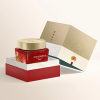 Boîte de parfum personnalisée de luxe en noir, 30 ml, 50 ml, emballage de parfum, boîte cadeau, logo
