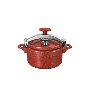 Mini cuiseur 3L en granit, ustensiles de cuisine en aluminium, ustensiles de cuisine à gaz antiadhésifs, autocuiseurs avec revêtement en marbre, offre spéciale - Product Image 2