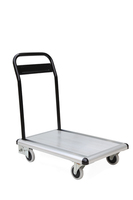 Carrito de mano con asa de aluminio y acero, plataforma plegable, con capacidad de 150kg