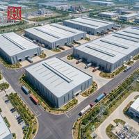 Bâtiments en acier léger de haute qualité ZTSS pour solutions de hangars industriels, soudage, découpe, pliage pour usine sidérurgique
