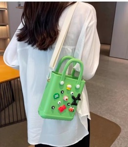 Custom EVA Beach Tote <b>Bag</b> Personalized Waterproof Beach <b>Bag</b> with Custom Charms Accessories Logo EVA Shopping <b>Bag</b> - Product Image 6