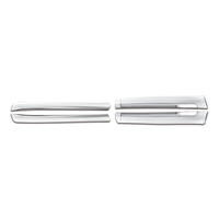 YBJ voiture Prado panneau de garniture de porte Chrome moulure de porte garniture de porte latérale Prado FJ150 accessoires pour Toyota Land Cruiser Prado 2018-2020