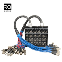 Splitter XLR Boîtier de Scène pour Monitoring et Enregistrement Scénique BSS24X8-30/M24-10