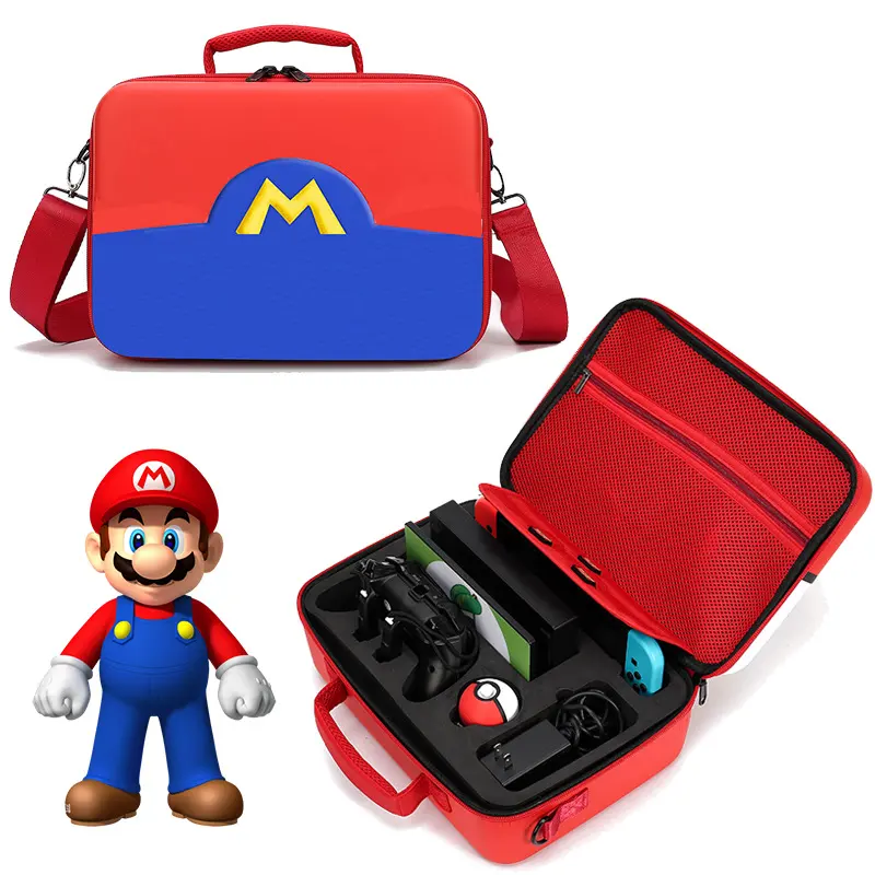 Fumao EVA Switch Carry Storage Portable Big Bag Nintendos switch Travel Protective Case for Console Game Accessories