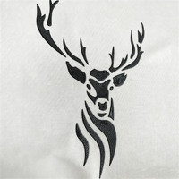 Transferts thermiques personnalisés en vinyle PU/silicone pour vêtements, motifs de dessins animés, écologiques, lavables et durables