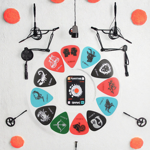 Médiators de guitare électrique en celluloïd OEM vente en gros d'instruments à cordes accessoires photos spéciales de guitare - Product Image 3