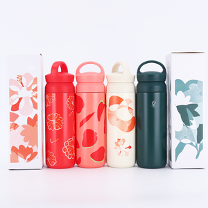 Gobelet Thermos Style <span class=keywords><strong>japonais</strong></span> 380ML 500ML tasses à café en acier inoxydable avec couvercle intelligent tasse à café <span class=keywords><strong>isotherme</strong></span> bouteille d'eau - Product Image 5