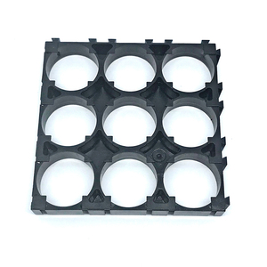 Soporte de Batería OEM, Espaciador de Baterías 18650, Paquete de Celdas ABS, Soporte para 3x3 Baterías 18650 - Product Image 6