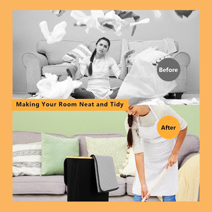 Cesto para <span class=keywords><strong>Ropa</strong></span> <span class=keywords><strong>Sucia</strong></span> con Tapa - Cesto de Lavandería Grande y Delgado de 100L, Contenedor de Almacenamiento para Dormitorio, Cesto para <span class=keywords><strong>Ropa</strong></span> <span class=keywords><strong>Sucia</strong></span> con <span class=keywords><strong>Bolsa</strong></span> para <span class=keywords><strong>Ropa</strong></span> <span class=keywords><strong>Sucia</strong></span> - Product Image 5