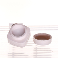 Conteneur de soin de la peau de couleur personnalisée 5g, mini capacité, gel UV, pot en plastique PP