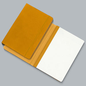 Quaderno <span class=keywords><strong>A5</strong></span> con Copertina in Tessuto, Rilegatura di Alta Qualità, Nuovi Colori, Logo Personalizzato con Elastico - Product Image 1