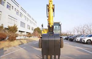 Excavatrice sur pneus compacte SHANTUI SW150 de 13,5 tonnes avec moteur Weichai, commande PLC, haute efficacité - Product Image 4