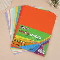 70gsm 80gsm A4 Escuela Oficina Color Impreso Papel Plegable Hecho A Mano Papel Origami