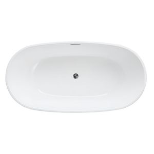 Baignoire autoportante en acrylique de style <span class=keywords><strong>hamac</strong></span> moderne <span class=keywords><strong>avec</strong></span> drain et robinet inclus pour salle de bain, hôtel, villa et parc - Product Image 3