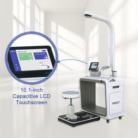 Équipement de diagnostic médical, kiosque de contrôle de santé intelligent, INBCA IN-E5, balance en acier de 200 kg, précision de 0,1 kg, 10,1 pouces, garantie OEM d'un an