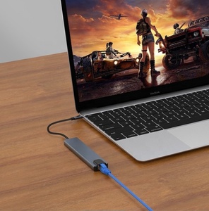 محطة إرساء متعددة المنافذ من النوع <span class=keywords><strong>C</strong></span> عالية الجودة 8 في 1 مع 4K HD I USB3.0 RJ45 SD TF PD - Product Image 6