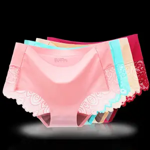 Hot Koop Mid-Rise Lace Pantie Ondergoed Naadloze Sexy Vrouwen Slips Transparante Ademend Dames Sexy Panty