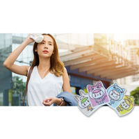 40 Patchs de Gel Rafraîchissant, Bandes Rafraîchissantes pour le Front, Feuilles de Gel Rafraîchissant pour Bébés, Enfants et Adultes