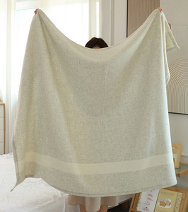Coperta da Viaggio in Lana con Motivo a <span class=keywords><strong>Rondine</strong></span>, Lussuosa e alla Moda, Calda per Inverno, per Letto, Divano e Viaggi - Product Image 3