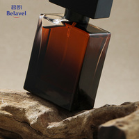 Nouvelles Bouteilles de Parfum en Verre Design 2023, Diffuseur à Bâtonnets Mat Personnalisable, Bouchon Plat Cylindrique à Vis 50ml 100ml, Vente en Gros en Carton