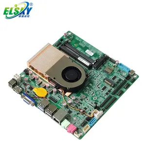 ELSKY QM11U motherboard 1155 11th Gen Tiger Lake Core I3 1115G4 Processor Mini Itx DDR4 64G for 4K 60Hz Dp Win10 PC Board