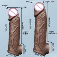 Meilleurs jouets sexuels réalistes pour femmes, Dildo en silicone véritable Cyberskin avec ventouse LM-D804
