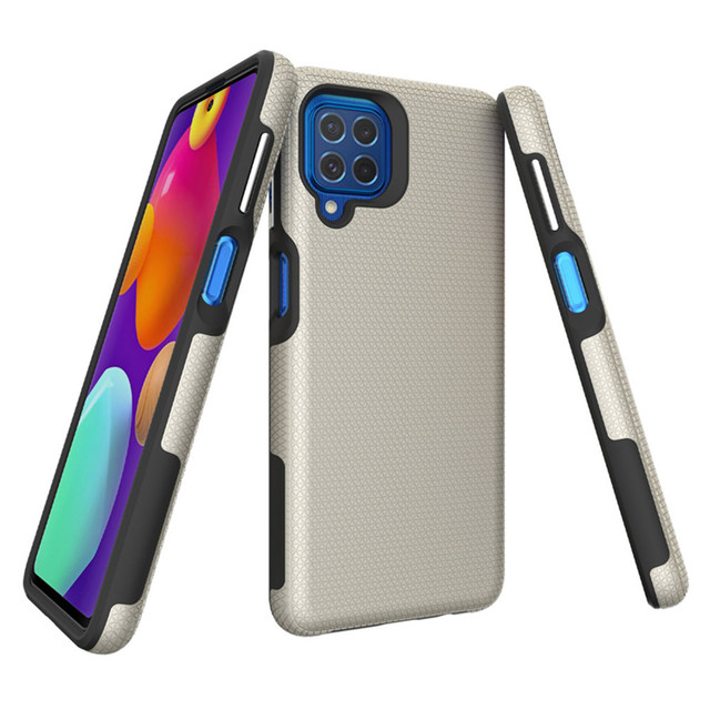 For Samsung Galaxy M62 M54 A04S A13 A17 A55 A57 A16 2 Layer Armor Hybrid Shockproof Phone Case