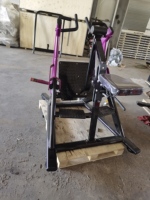 Appareil de musculation commercial chinois : Appareil de musculation assis à résistance plate, Rameur, Appareil d'entraînement latéral, Appareil de musculation pectorale, Conçu pour la sécurité, Réglable